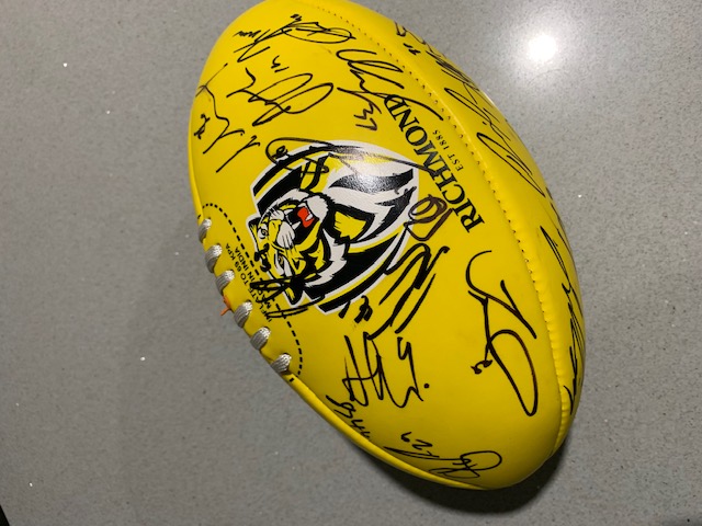 Signed football