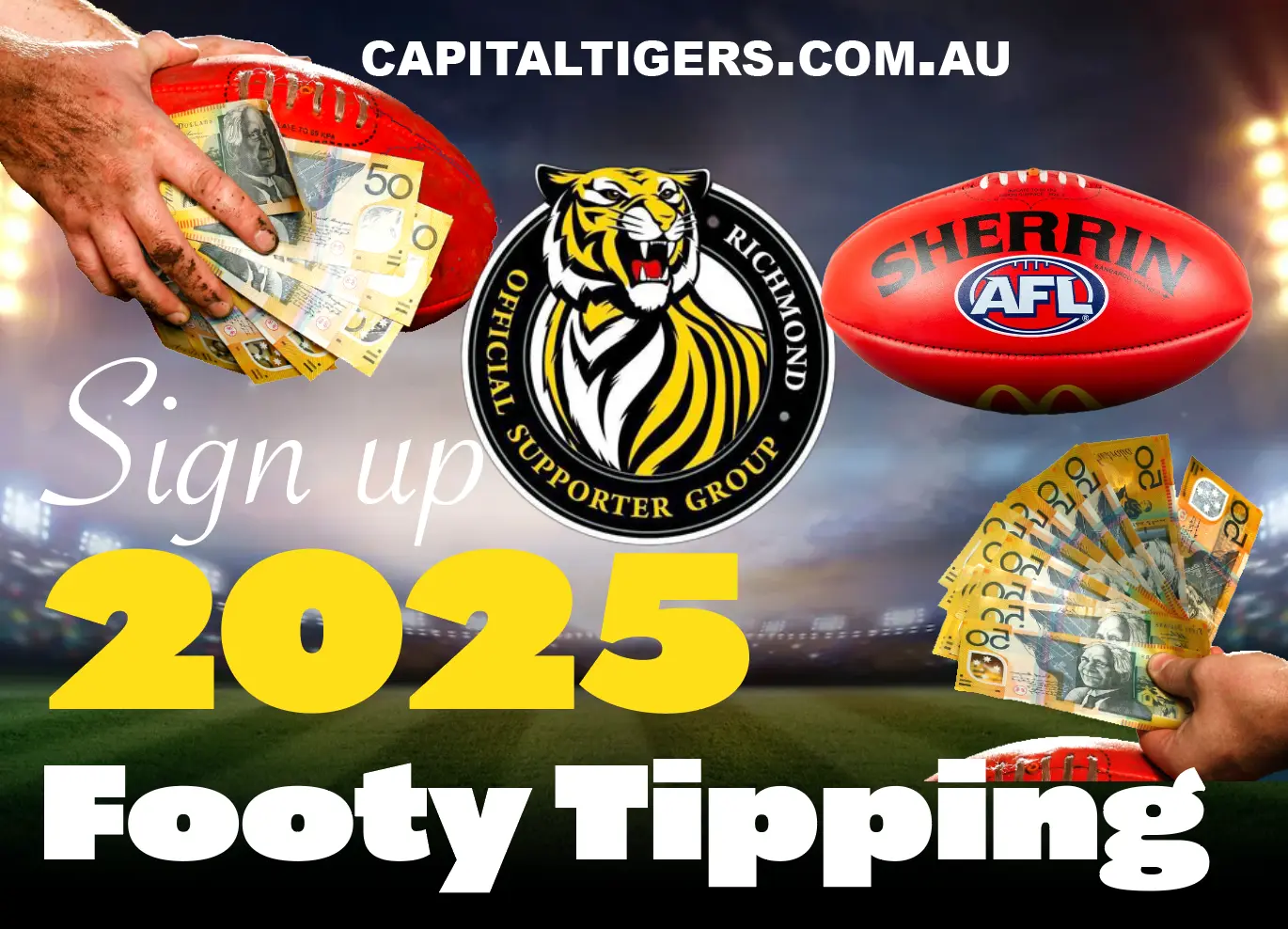 Capital Tigers Footy Tipping Competition 2025